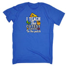 I Teach The Cutest Pumpkins In The Patch Teacher - Mens 123t Funny T-Shirt Tshirts