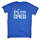 Hot Mess Express Fashion Mum - Mens 123t Funny T-Shirt Tshirts