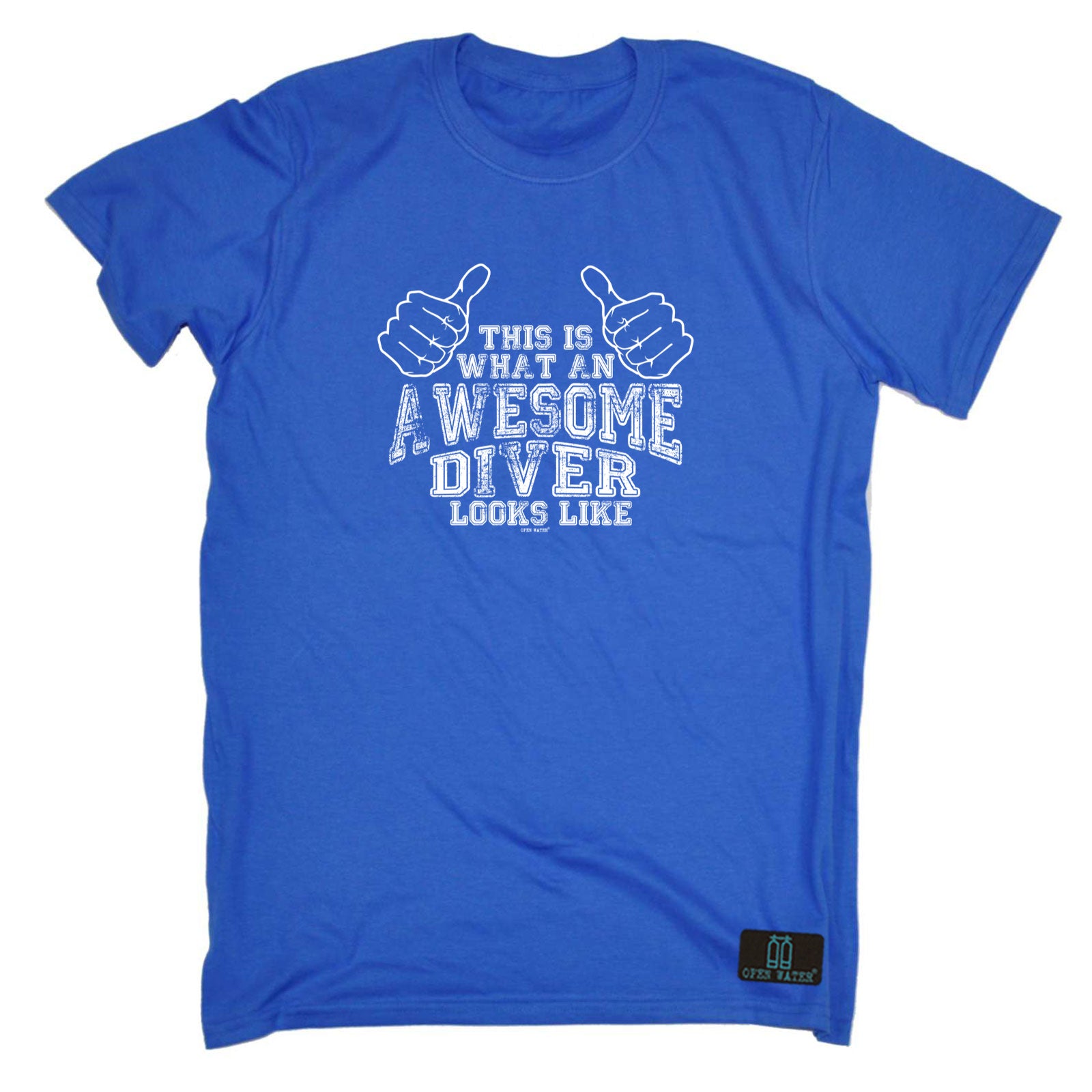 Ow This Is Awesome Diver - Mens Funny T-Shirt Tshirts