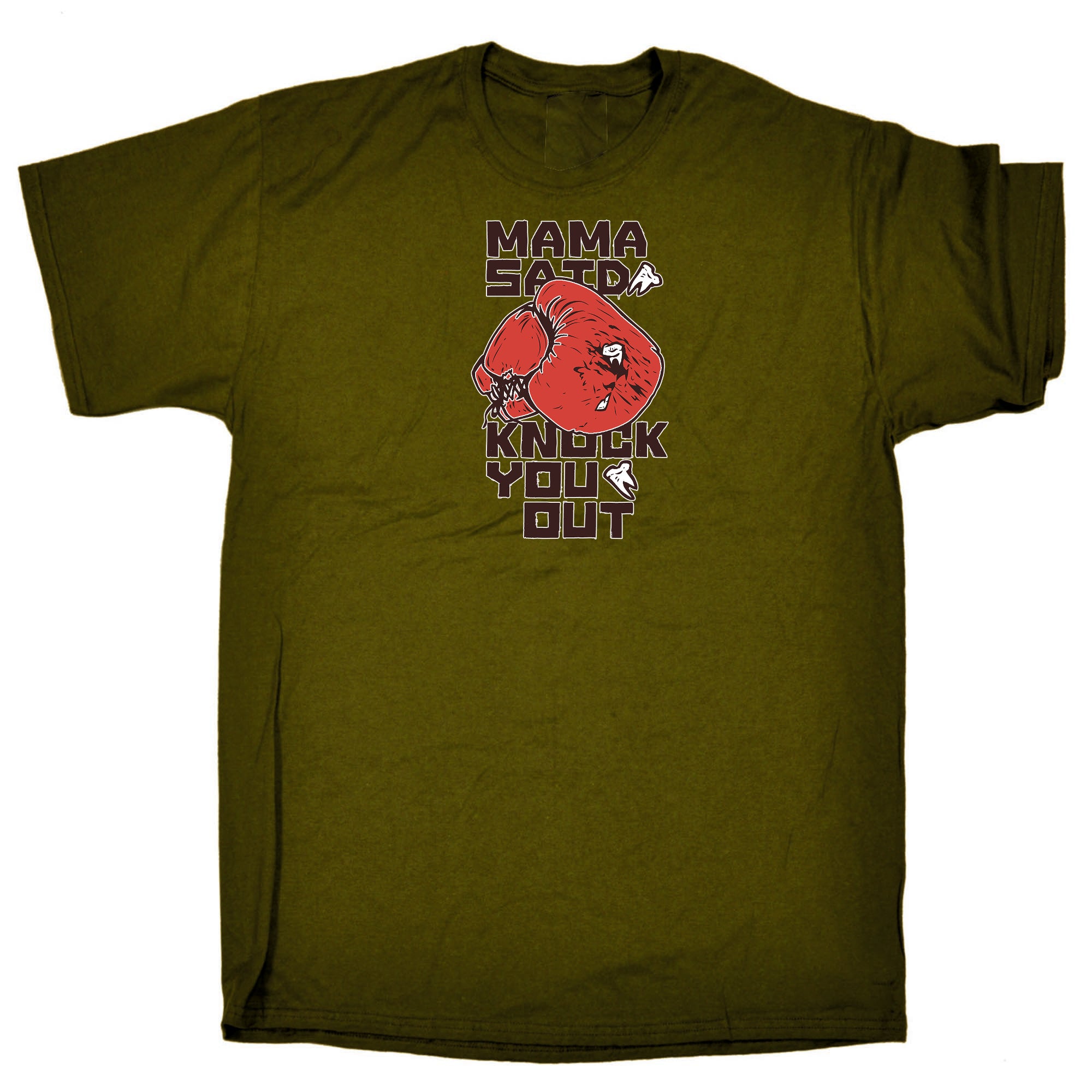 Mama Said Knock You Out Mother - Mens 123t Funny T-Shirt Tshirts