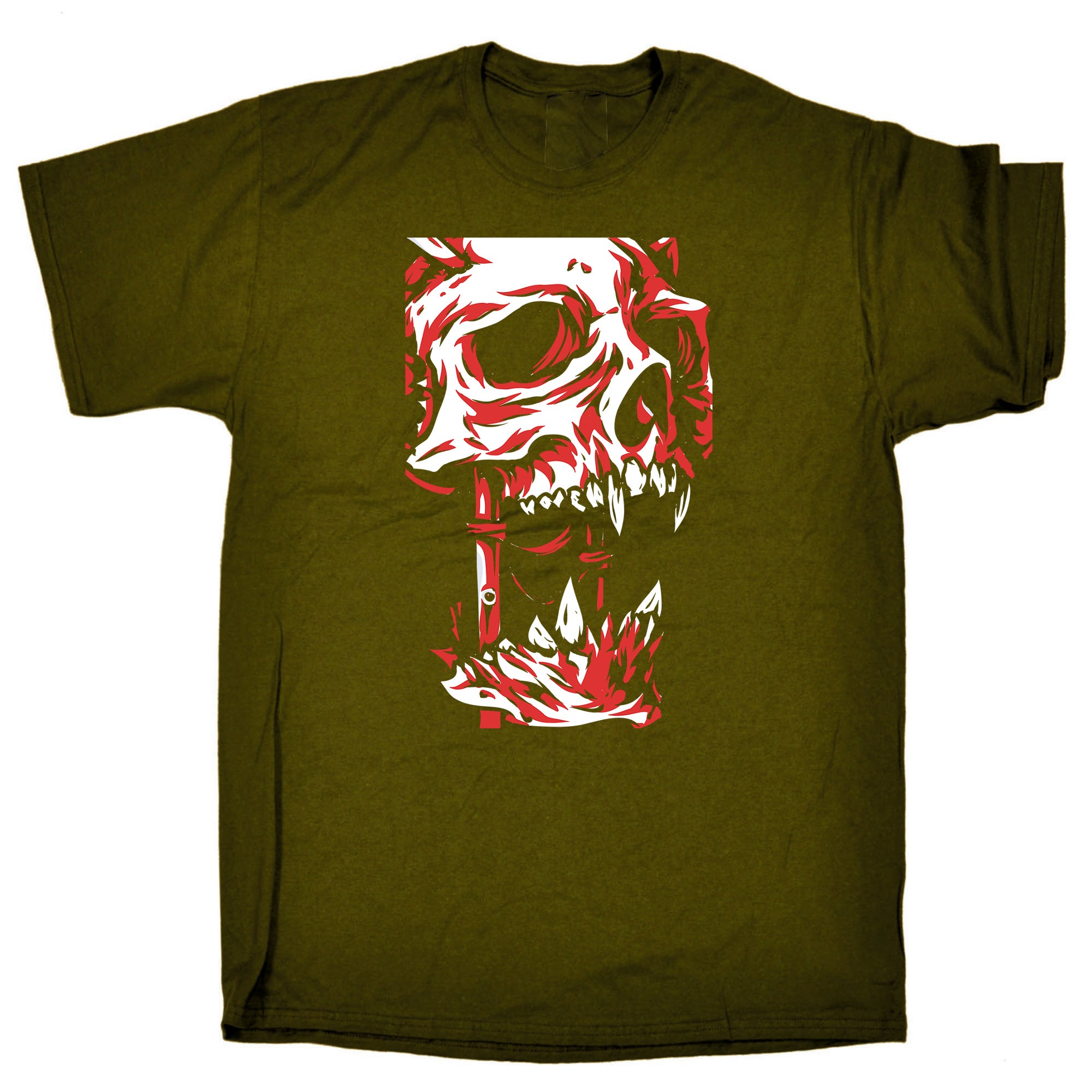 Broken Skull Fashion - Mens Funny T-Shirt Tshirts