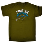 Cynicism Is Humor In Ill Health - Mens 123t Funny T-Shirt Tshirts