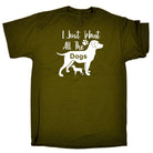 I Just Want All The Dogs Dog - Mens 123t Funny T-Shirt Tshirts
