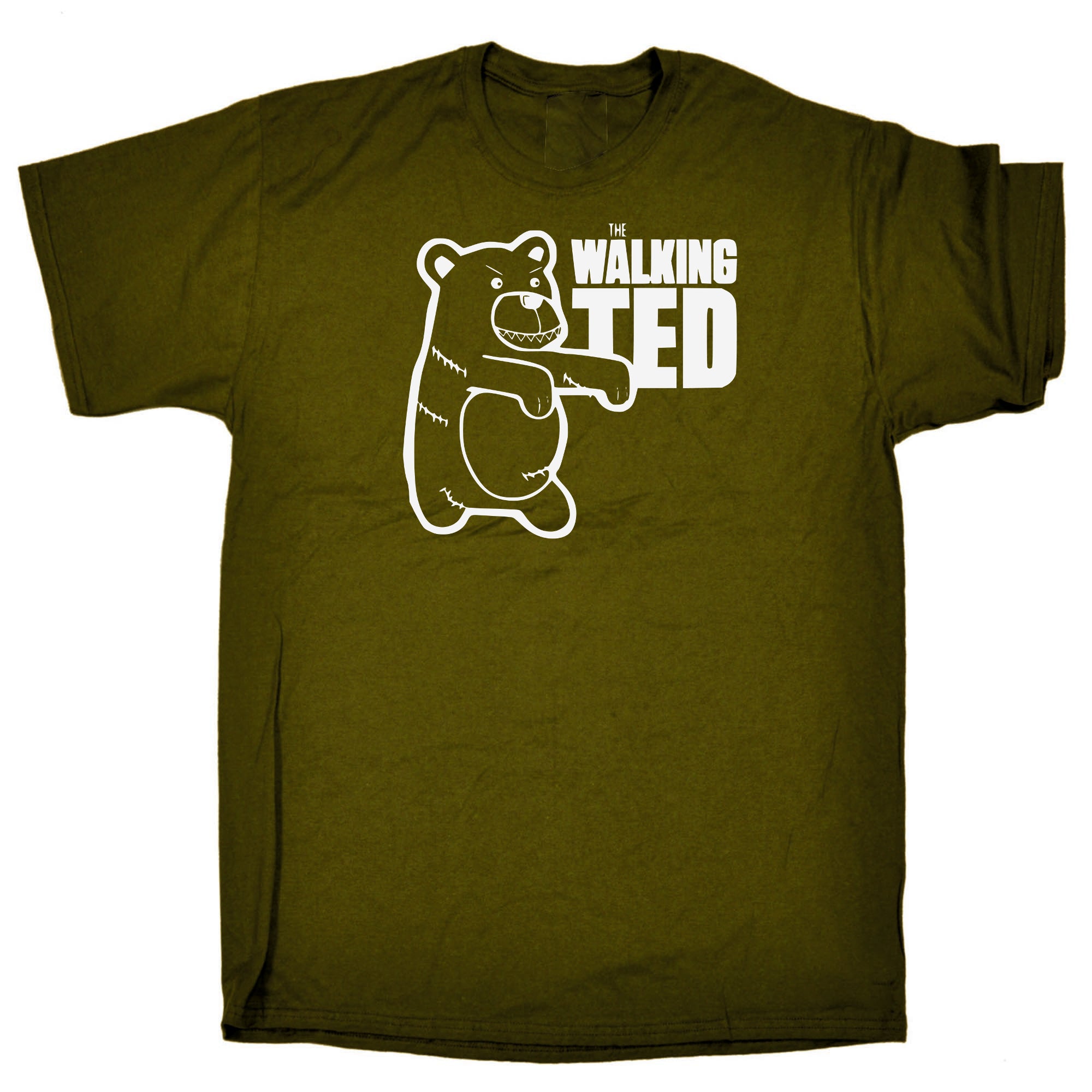 Walking Ted Teddy Bear - Mens 123t Funny T-Shirt Tshirts