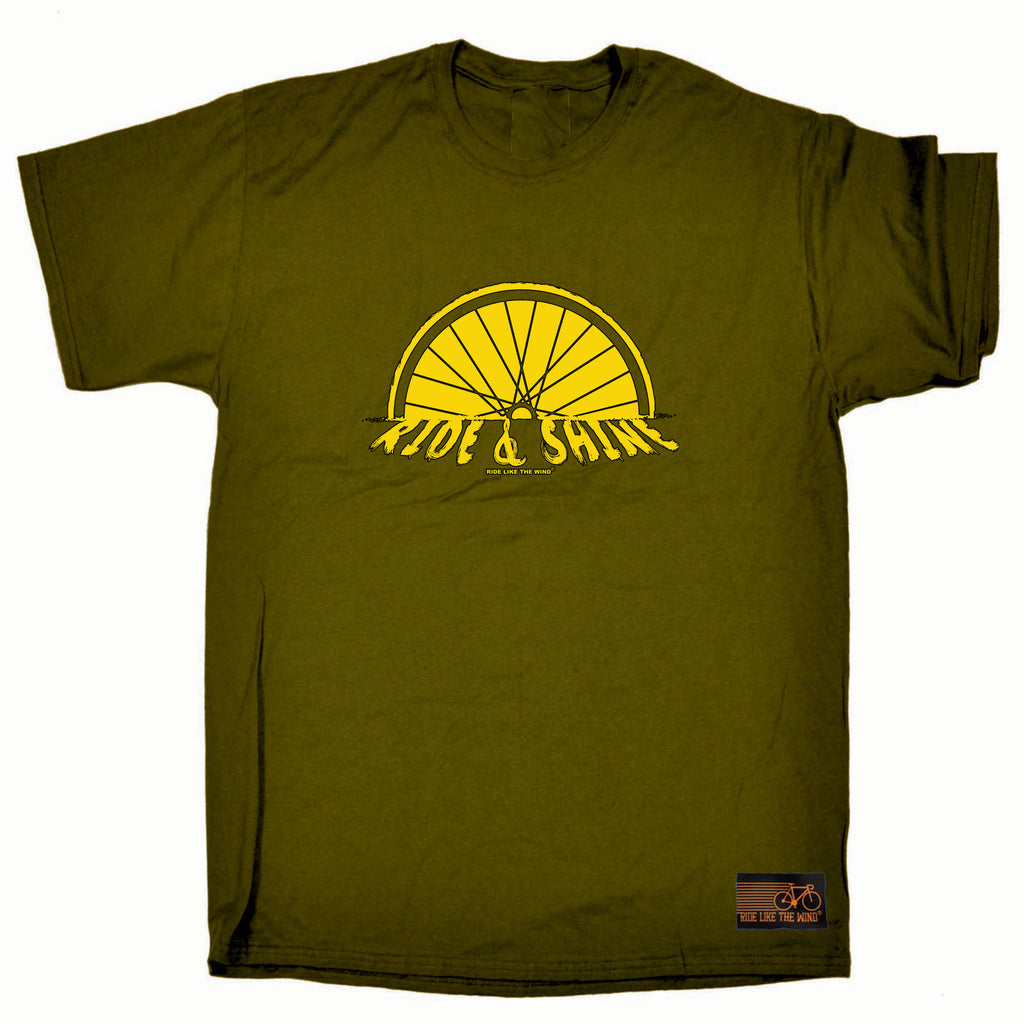 Rltw Ride And Shine - Mens Funny T-Shirt Tshirts