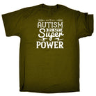 Autism Is My Super Power - Mens 123t Funny T-Shirt Tshirts