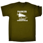 Family Christmas Parker - Mens Funny T-Shirt Tshirts