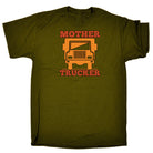 Mother Trucker Truck Driver - Mens 123t Funny T-Shirt Tshirts