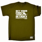 Uau Get Your First Tackle In Early - Mens Funny T-Shirt Tshirts