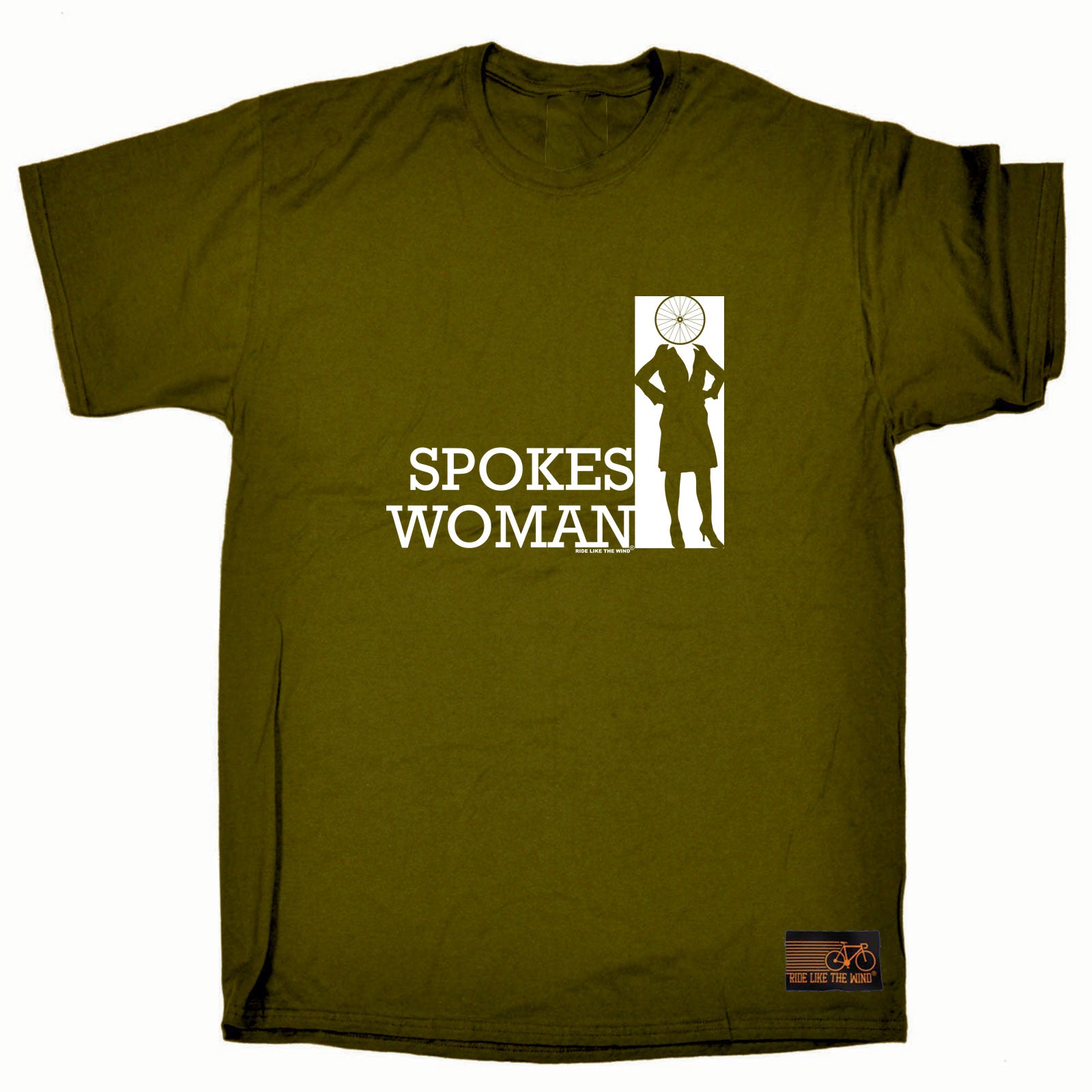 Rltw Spokes Woman - Mens Funny T-Shirt Tshirts