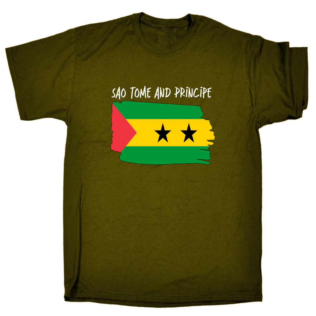 Sao Tome And Principe - Mens Funny T-Shirt Tshirts