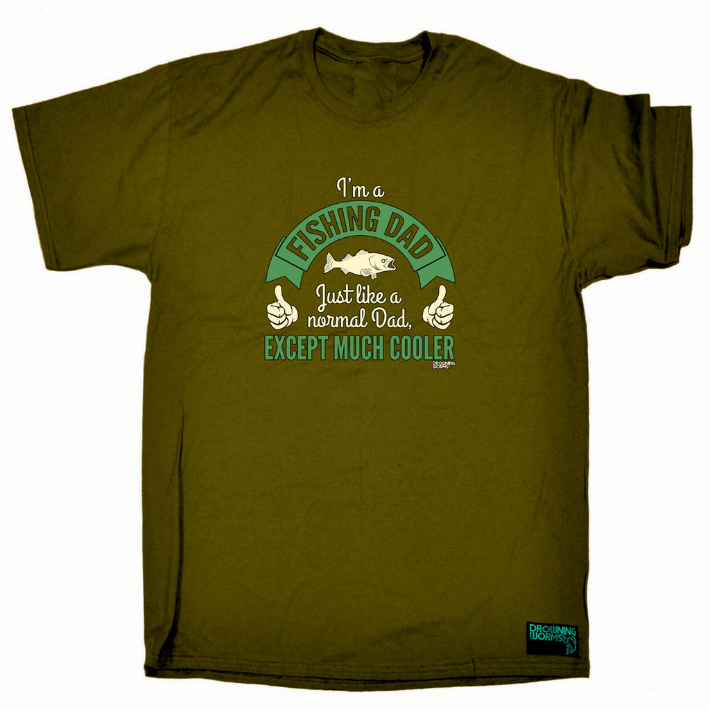 Dw Im A Fishing Dad - Mens Funny T-Shirt Tshirts