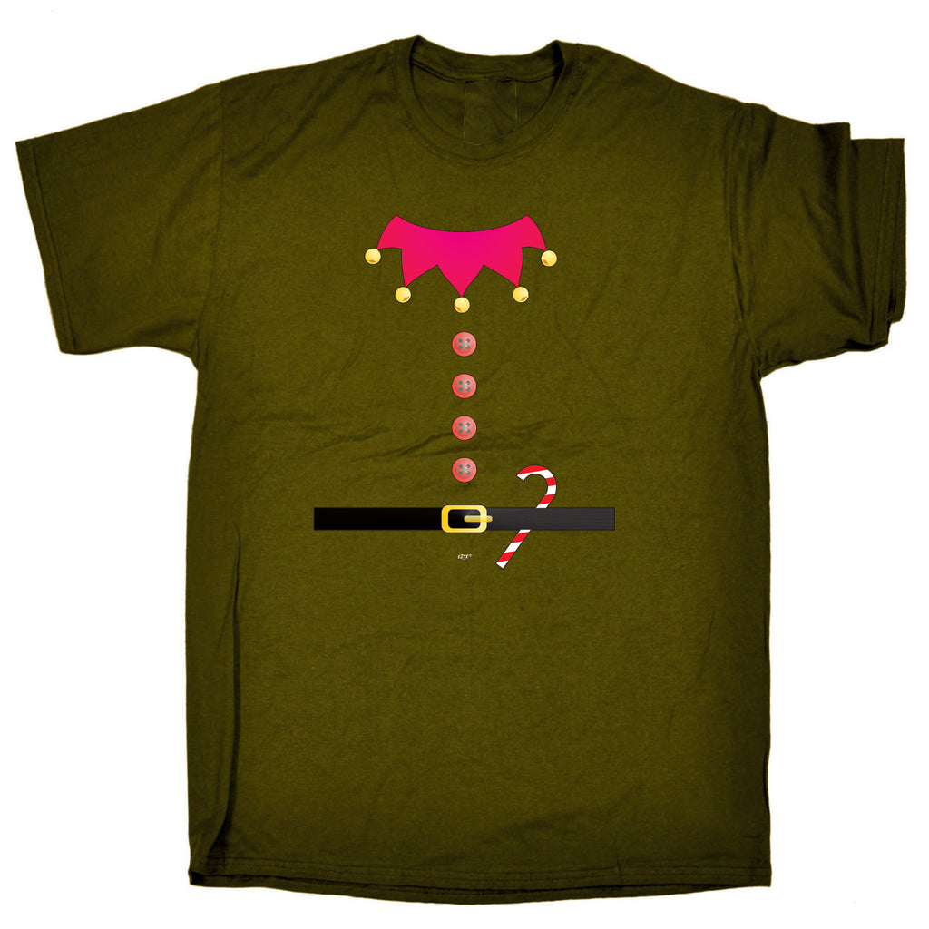 Elf Costume Christmas - Mens Funny T-Shirt Tshirts