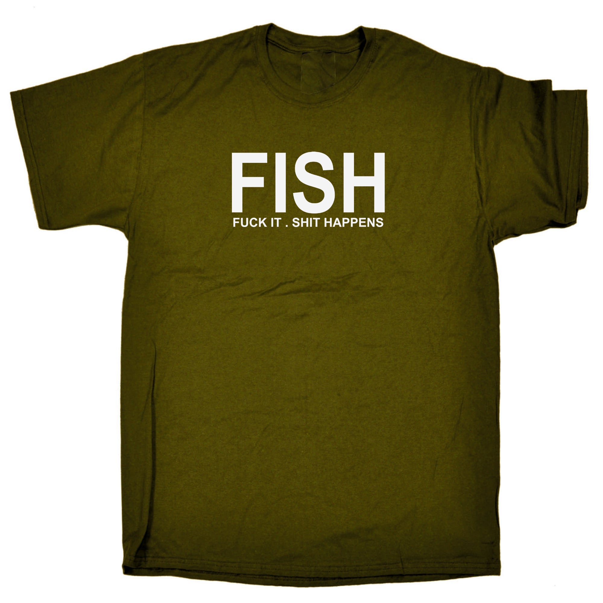 Fish Sarcastic Funny - Mens Funny T-Shirt Tshirts
