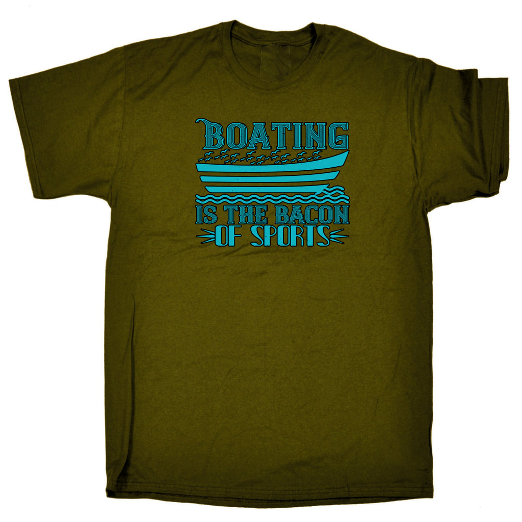 Boating Is The Bacon Of Sports Sailing - Mens 123t Funny T-Shirt Tshirts