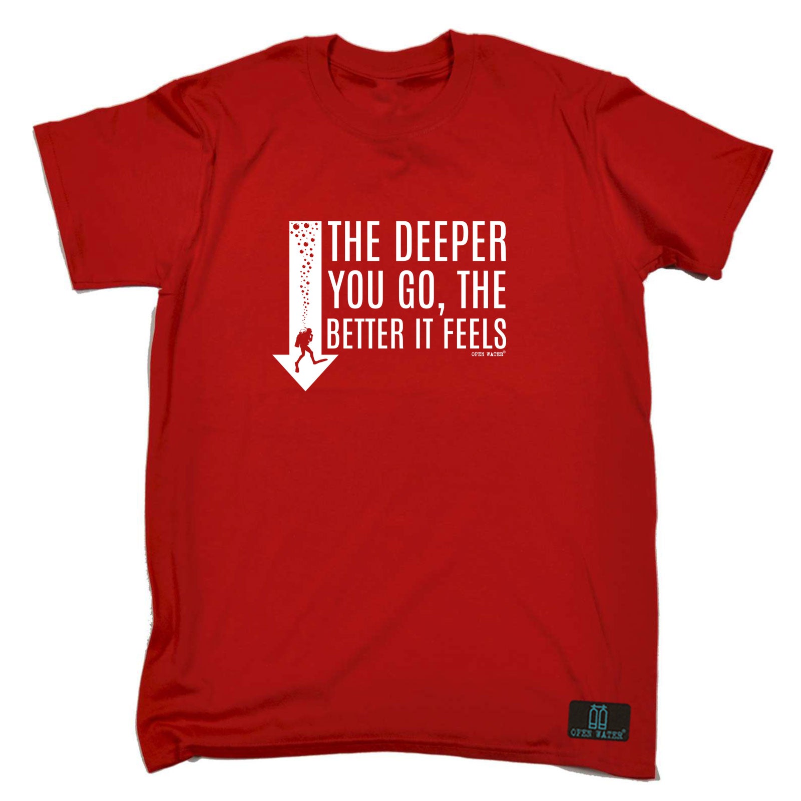 Ow The Deeper Better Feels - Mens Funny T-Shirt Tshirts