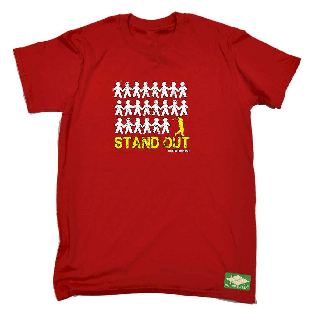Oob Stand Out Golfer - Mens Funny T-Shirt Tshirts
