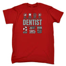 Dentist Sarcastic Humour - Mens 123t Funny T-Shirt Tshirts