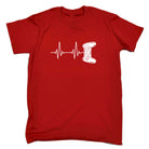 Gamer Heartbeat Gaming - Mens 123t Funny T-Shirt Tshirts