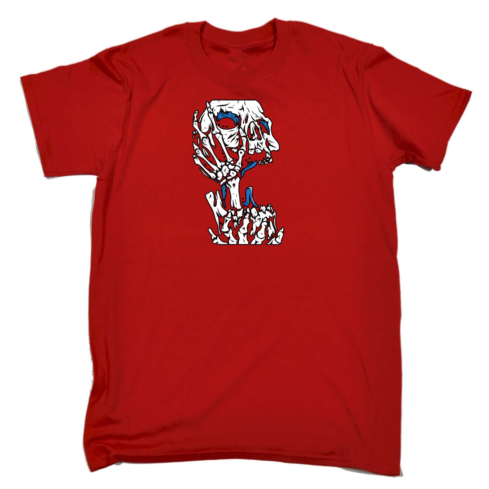 Skull Hand Fashion - Mens 123t Funny T-Shirt Tshirts