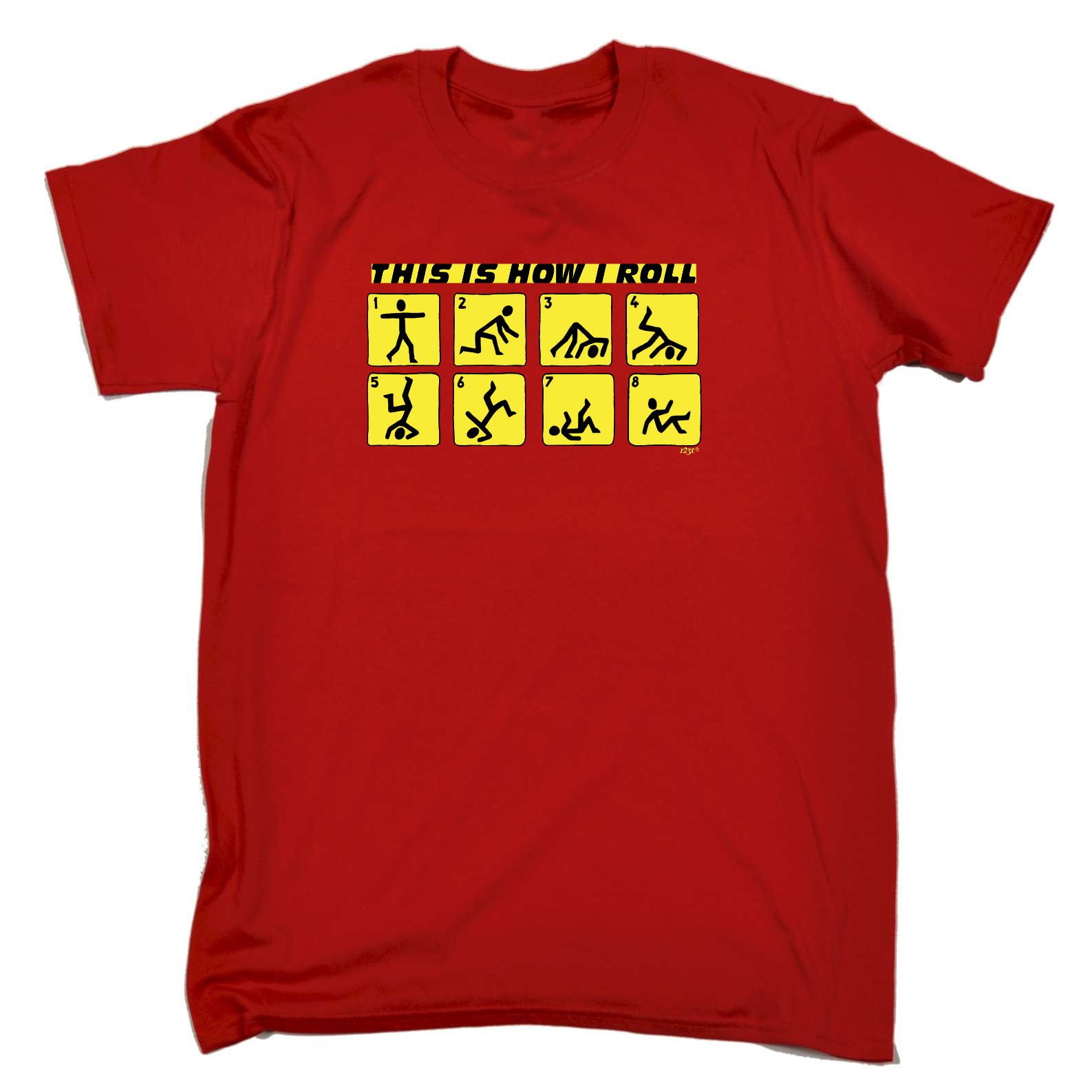 This Is How Roll Stickmen - Mens Funny T-Shirt Tshirts