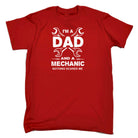 Mechanic Dad Nothing Scares Me - Mens 123t Funny T-Shirt Tshirts