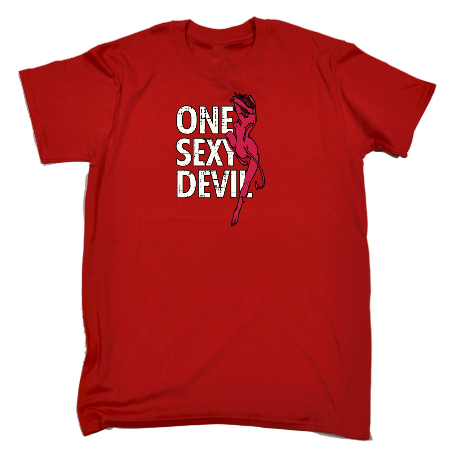 One Sexy Devil - Mens 123t Funny T-Shirt Tshirts
