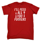 Bbq Dad Joke Ill Feed All You Barbecue Cookout Chef - Mens 123t Funny T-Shirt Tshirts