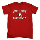 Put Out For Santa Christmas Rude - Mens Funny T-Shirt Tshirts