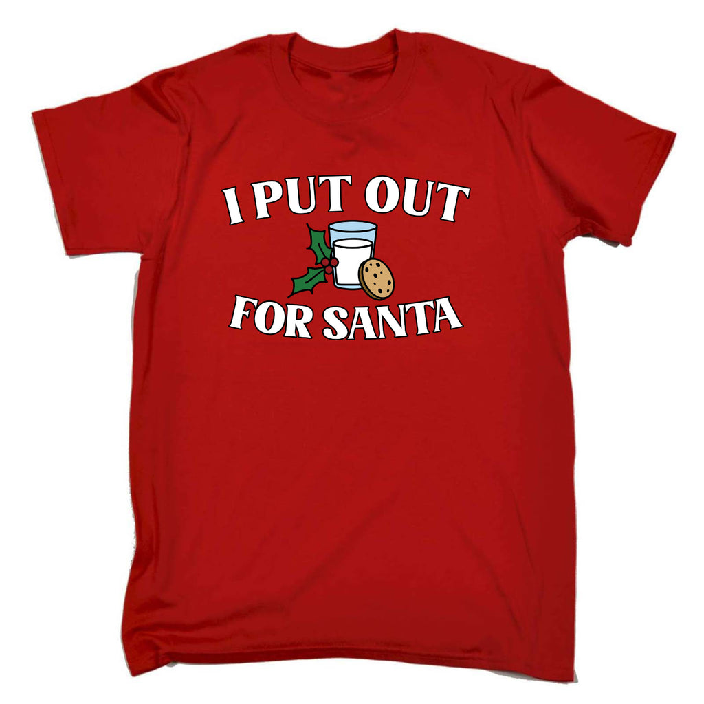 Put Out For Santa Christmas Rude - Mens Funny T-Shirt Tshirts