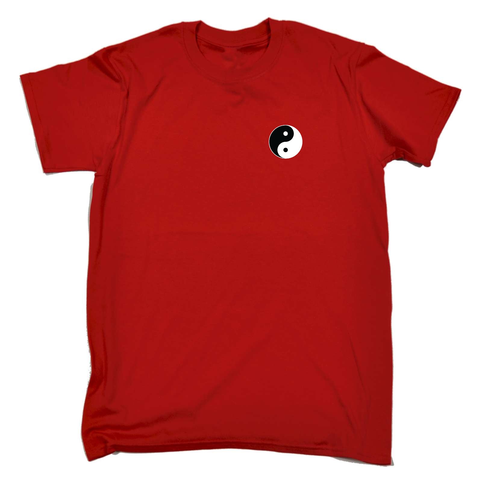 Yin Yang Pocket - Mens Funny T-Shirt Tshirts