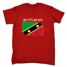 Saint Kitts And Nevis - Mens Funny T-Shirt Tshirts