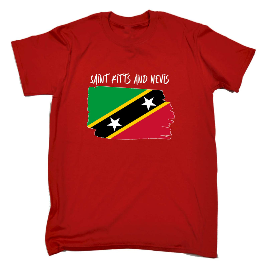 Saint Kitts And Nevis - Mens Funny T-Shirt Tshirts