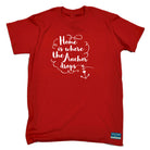 Ob Home Where Anchor Drops - Mens Funny T-Shirt Tshirts