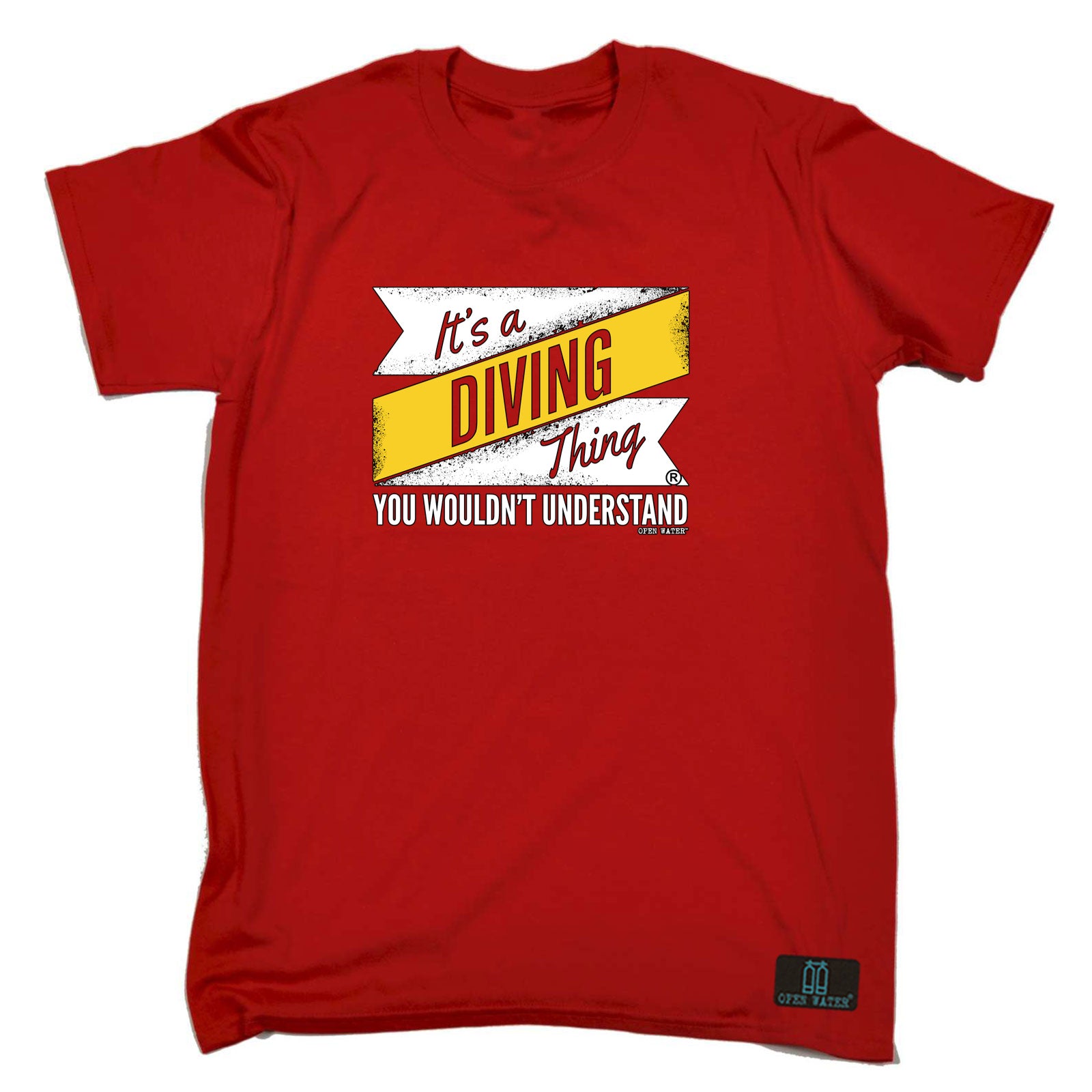 Ow Its A Diving Thing - Mens Funny T-Shirt Tshirts