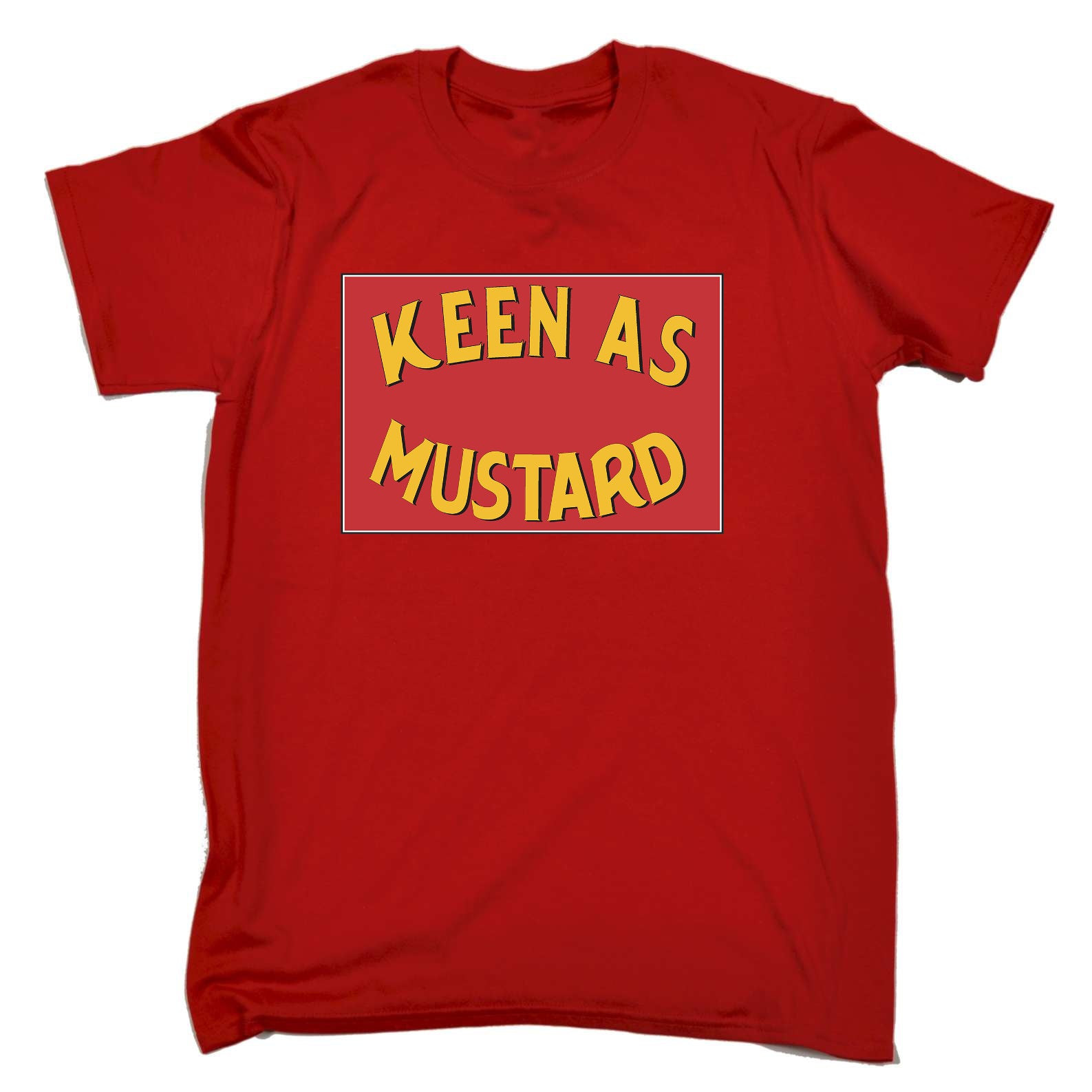 Keen As Mustard - Mens Funny T-Shirt Tshirts