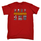Photographer Sarcastic Humour - Mens 123t Funny T-Shirt Tshirts