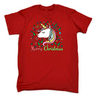 Unicorn Merry Christmas Xmas Unicorns - Mens Funny T-Shirt Tshirts