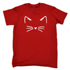 Cat Face Kitten Cats - Mens Funny T-Shirt Tshirts