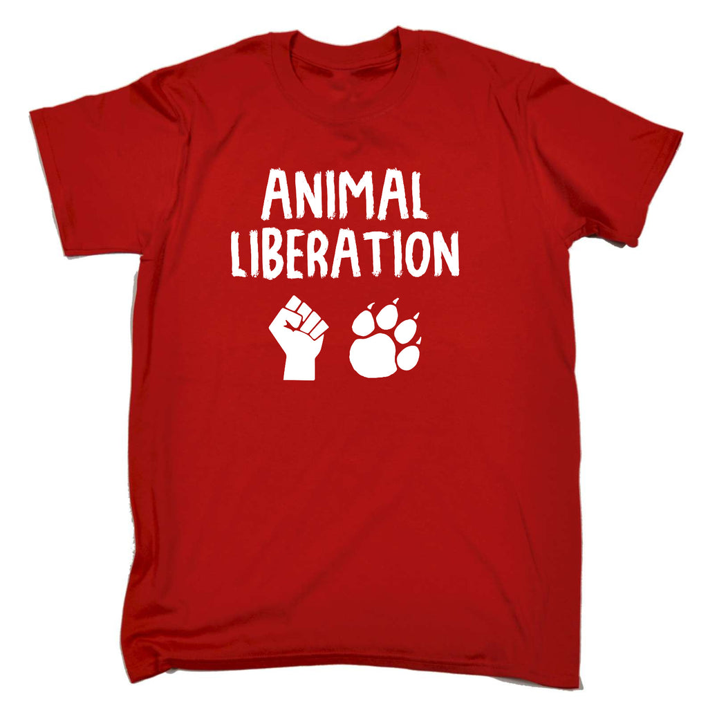 Animal Liberation Vegan Food - Mens Funny T-Shirt Tshirts