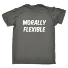 Morally Flexible - Mens 123t Funny T-Shirt Tshirts