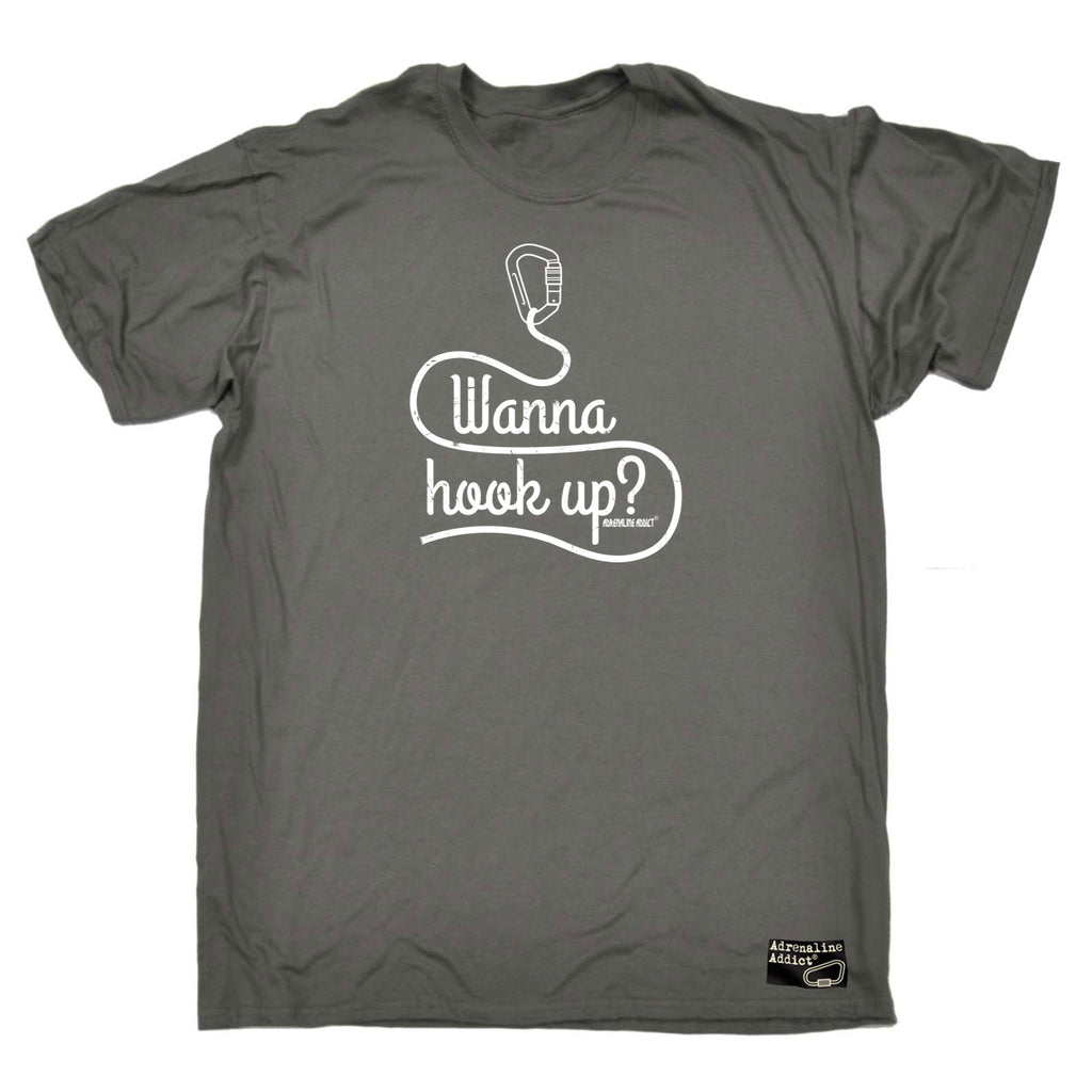 Aa Wanna Hook Up - Mens Funny T-Shirt Tshirts