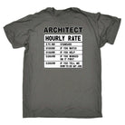 Architect Hourly Rate - Mens 123t Funny T-Shirt Tshirts