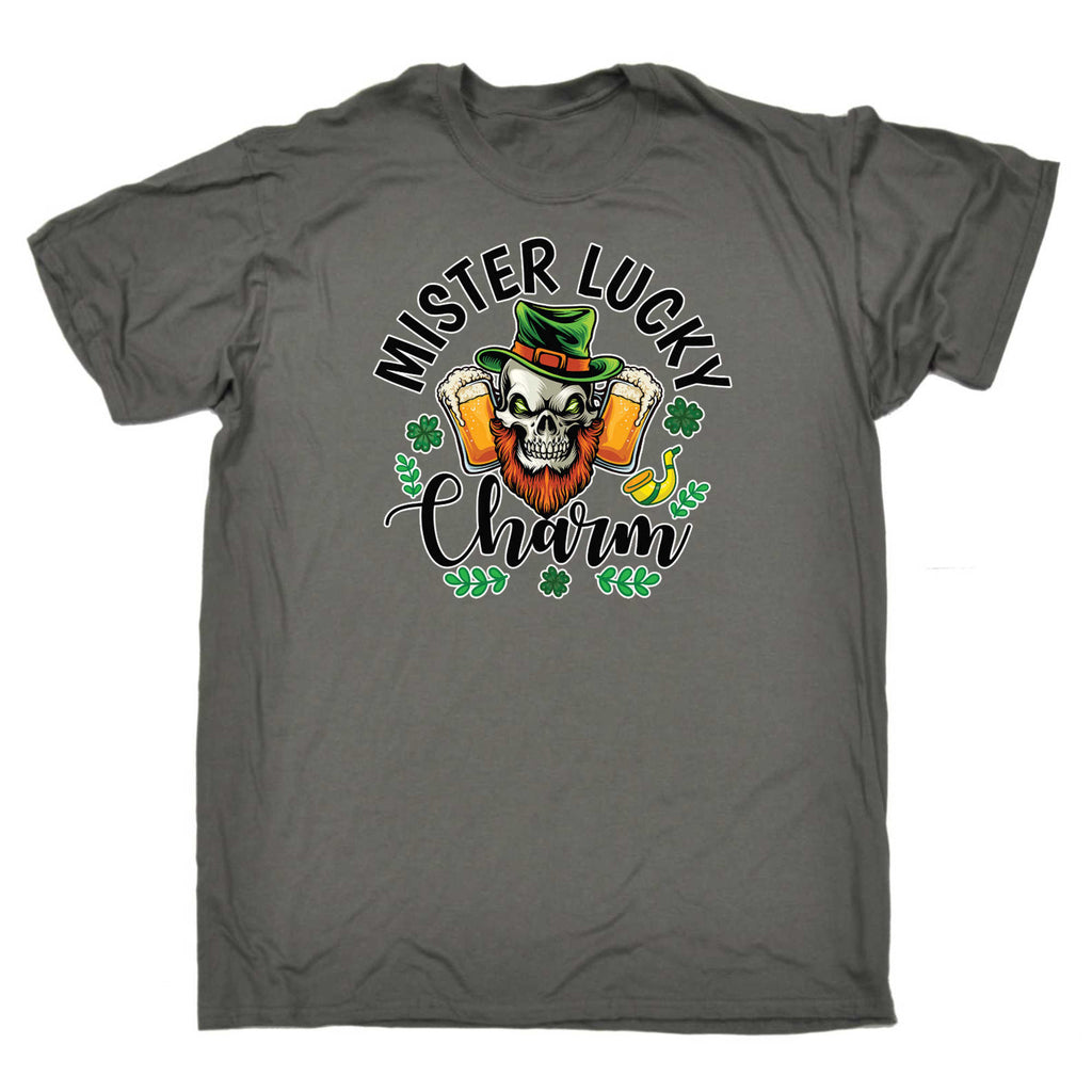Mister Lucky Charm Irish St Patricks Day Ireland - Mens 123t Funny T-Shirt Tshirts