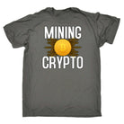 Mining Crypto Bitcoin - Mens 123t Funny T-Shirt Tshirts