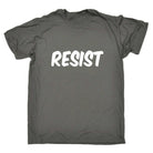 Resist - Mens 123t Funny T-Shirt Tshirts