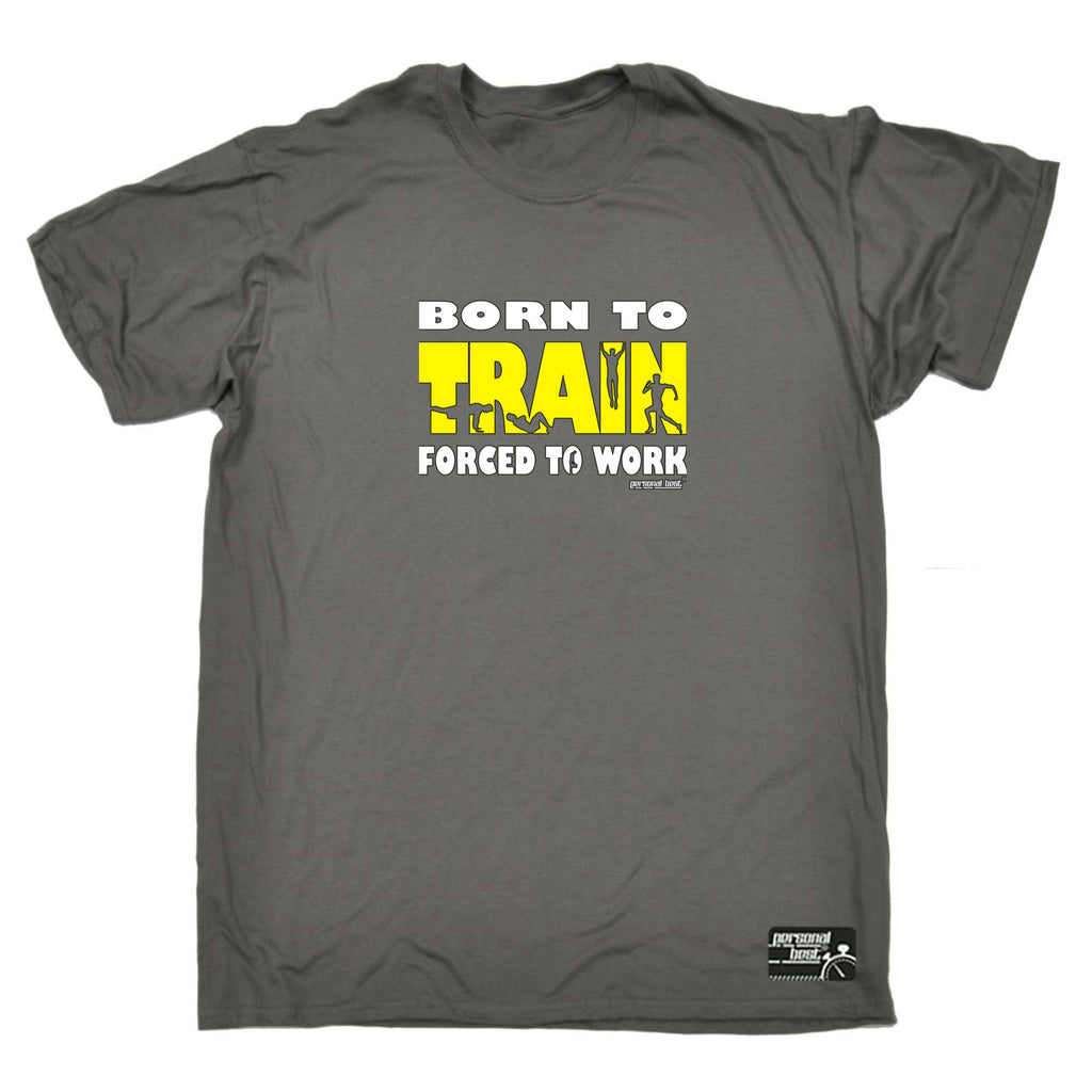 Pb Born To Train - Mens Funny T-Shirt Tshirts