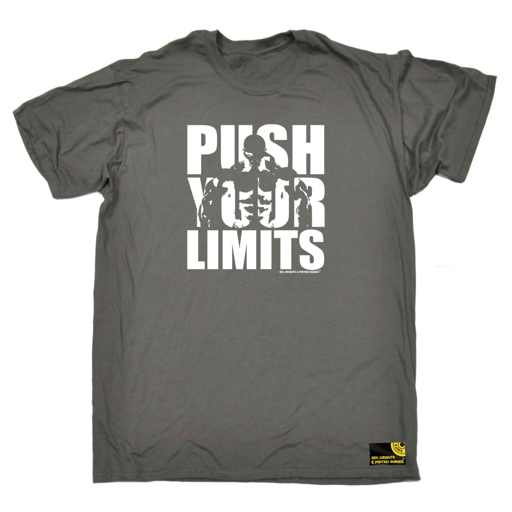 Swps Push Your Limits - Mens Funny T-Shirt Tshirts