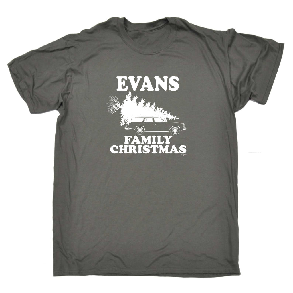 Family Christmas Evans - Mens Funny T-Shirt Tshirts