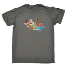 Paris France Country Flag Destination - Mens 123t Funny T-Shirt Tshirts